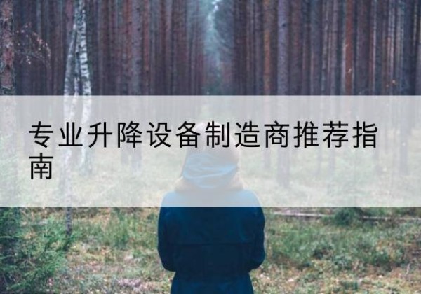 新田电动剪叉升降平台厂家-专业升降设备制造商推荐指南